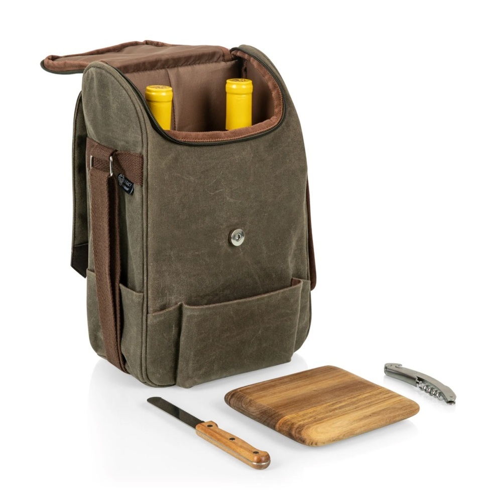 Legacy canvas wine and cheese cooler bag new with tags